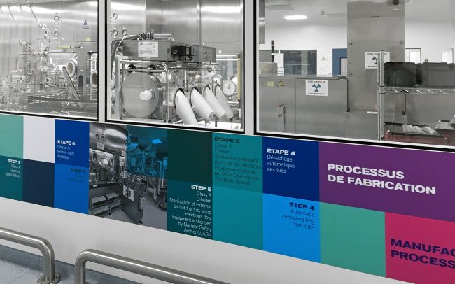 Mise en valeur des process de fabrication de l’entreprise sur le lieu de fabrication pour l'organisation de circuits de visites